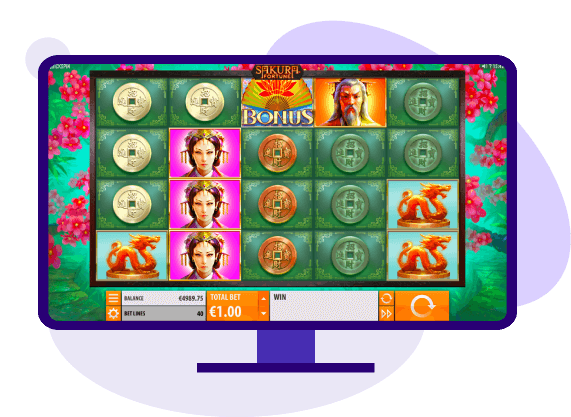 sakura fortune slot demo