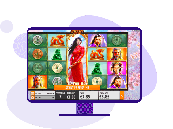 sakura fortune slot free