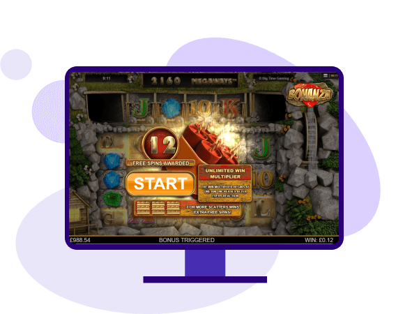 bonanza megaways slot free