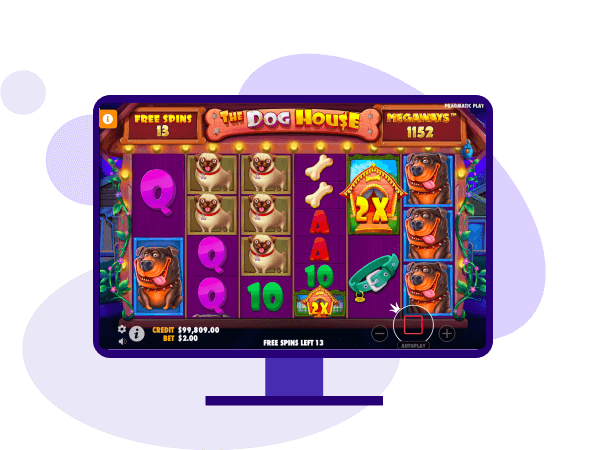the dog house megaways slot free