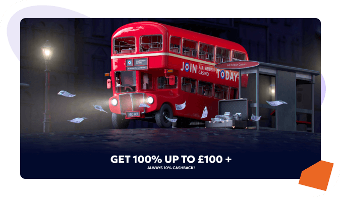 all british casino welcome bonus