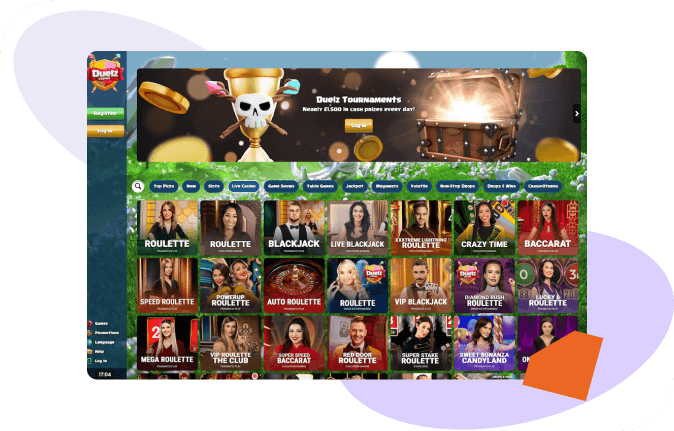 online roulette casino UK - duelz casino