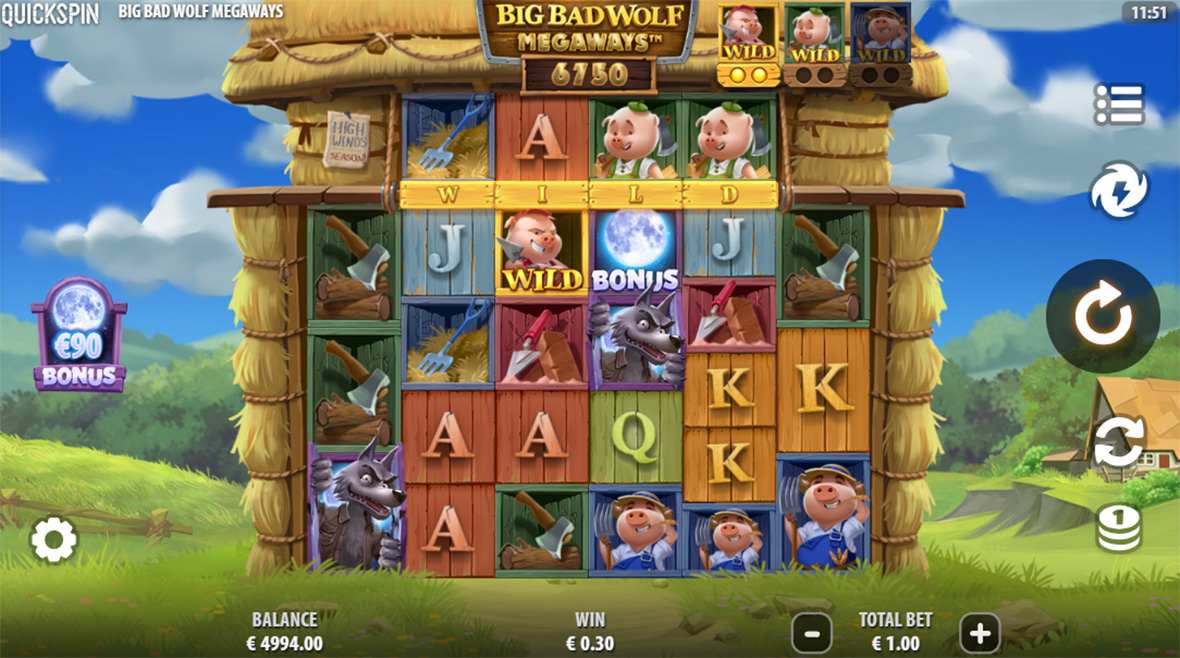 Big Bad Wolf Megaways