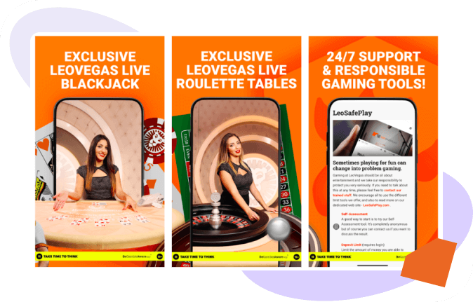 leovegas blackjack app