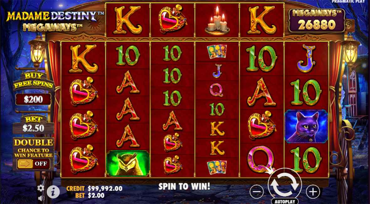 Madame Destiny Megaways
