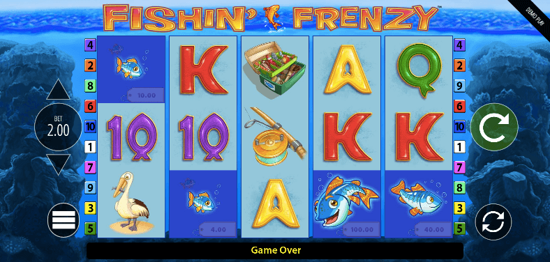 Fishin Frenzy Demo