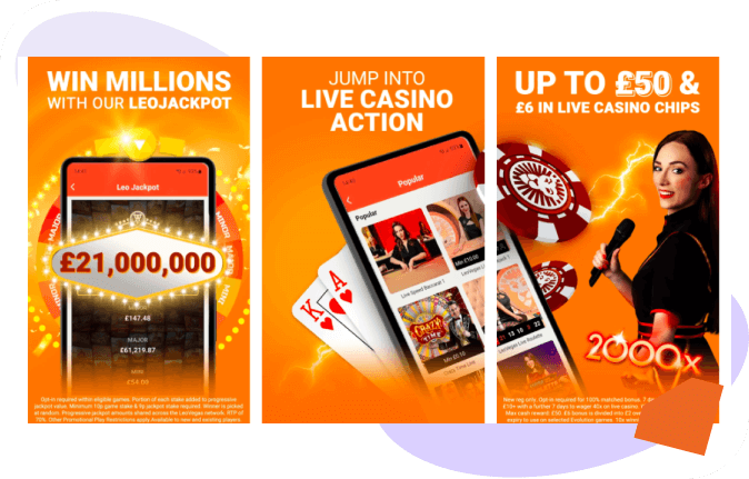 LeoVegas Casino App