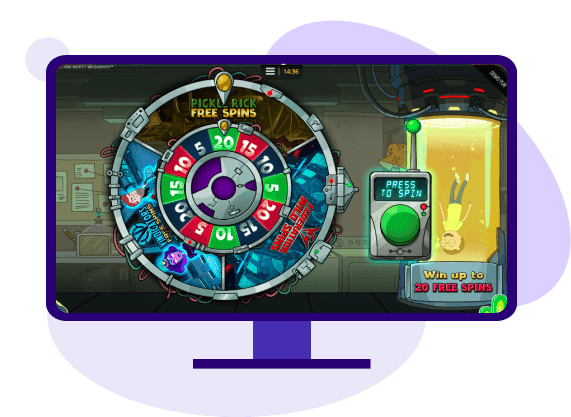 Rick and Morty Megaways Bonus