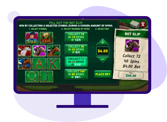 Scudamore's Super Stakes Bet Slip